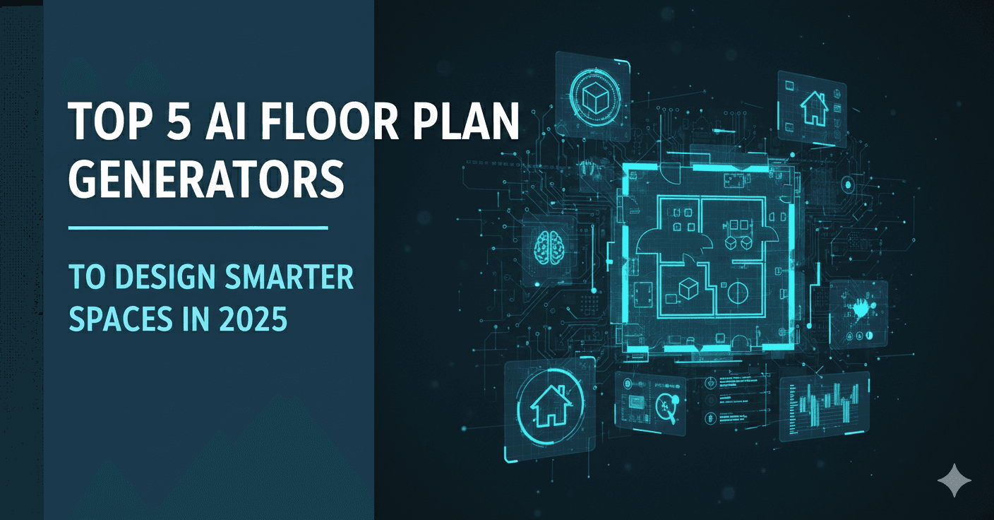 Top 5 AI Floor Plan Generators to Design Smarter Spaces in 2025