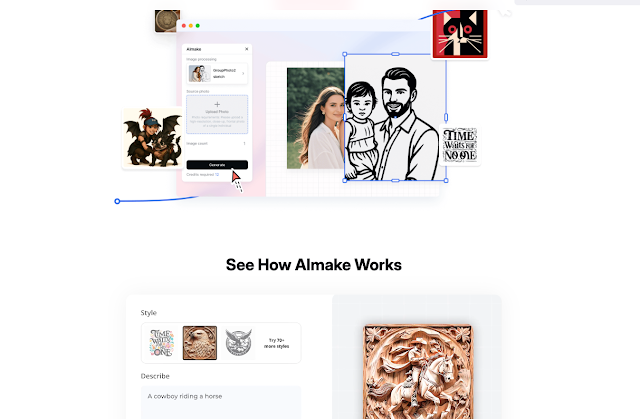 Illustration for AIMake by xTool – AI Generator for Laser Cutting & CNC Files