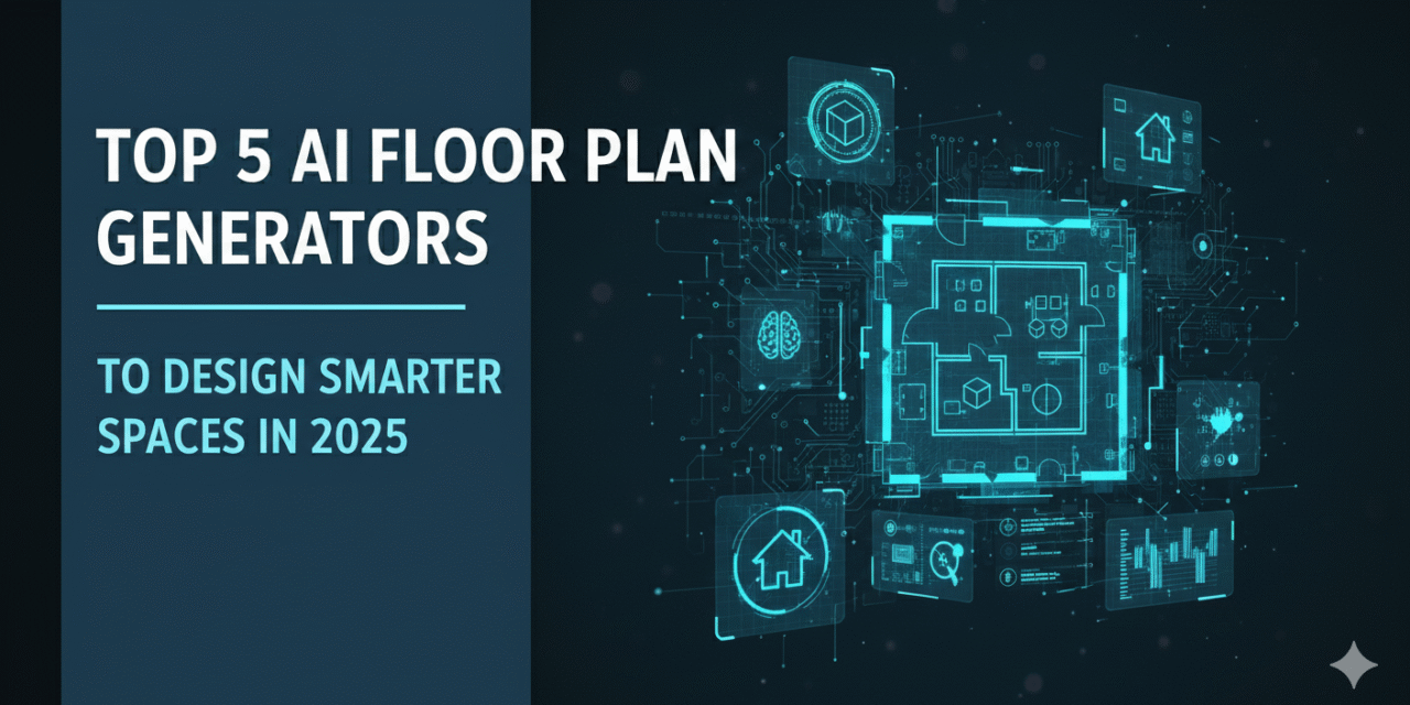 Top 5 AI Floor Plan Generators to Design Smarter Spaces in 2025