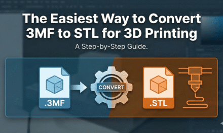 The Easiest Way to Convert 3MF to STL for 3D Printing