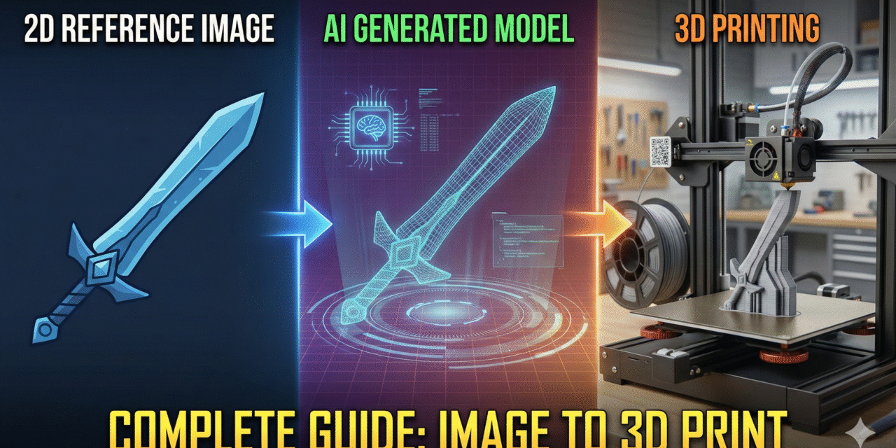 How to Create a 3D Model From a Single Image Using AI (Short & Practical Guide)