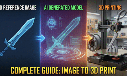 How to Create a 3D Model From a Single Image Using AI (Short & Practical Guide)