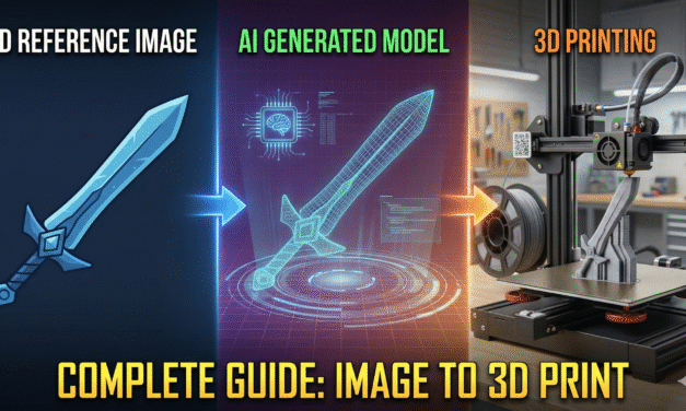 How to Create a 3D Model From a Single Image Using AI (Short & Practical Guide)